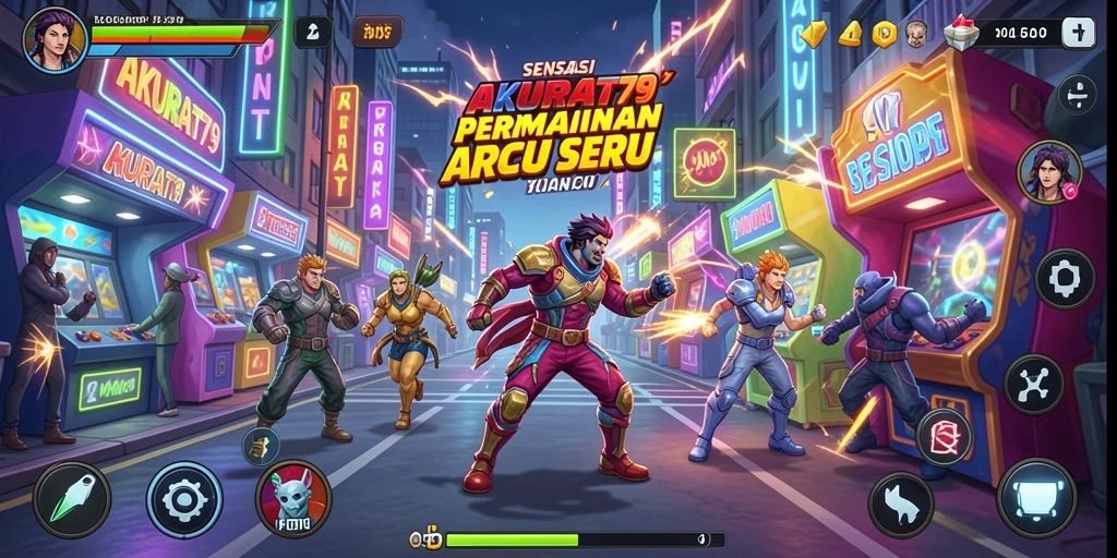 Screenshot AKURAT79 menampilkan gameplay Arcade yang seru dan menantang.
