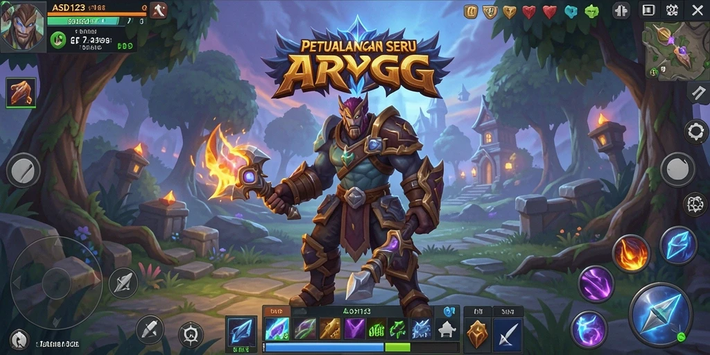 Tangkapan layar utama dari gameplay mendebarkan di <strong>ASD123</strong>.