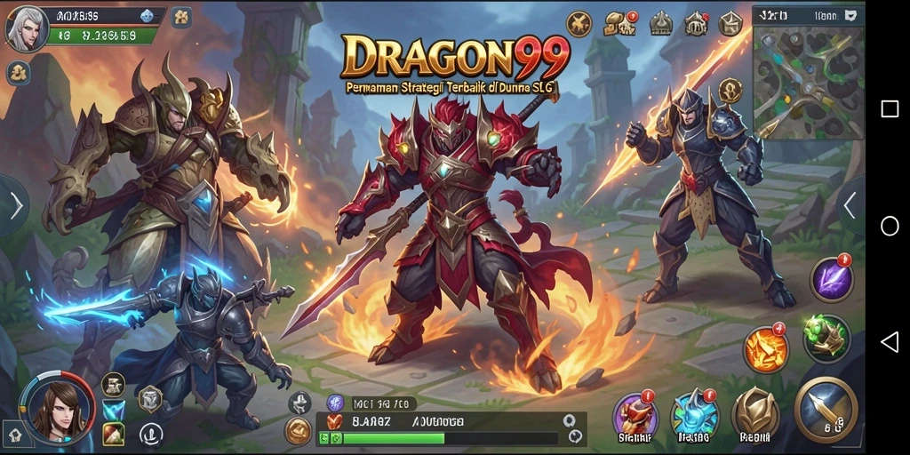 Tangkapan layar dari gameplay DRAGON99 yang mendebarkan dan penuh strategi.