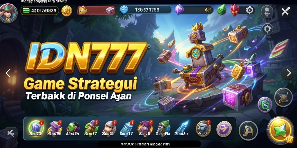 Tampilan gameplay menarik dari IDN777 yang penuh strategi.