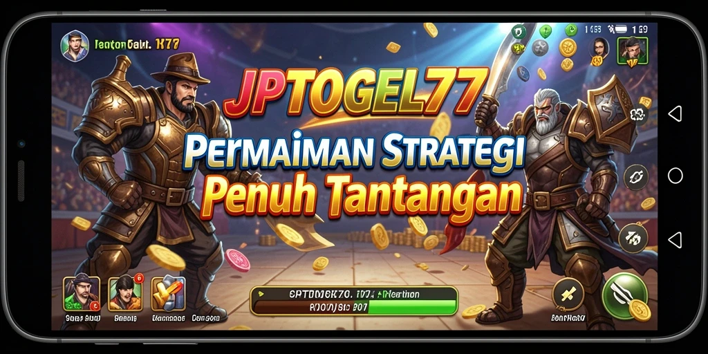 Screenshot gameplay JPTOGEL77 menunjukkan serunya pertempuran strategi.
