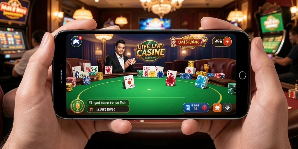 Gambaran menarik dari gameplay Live Casino di MT966.