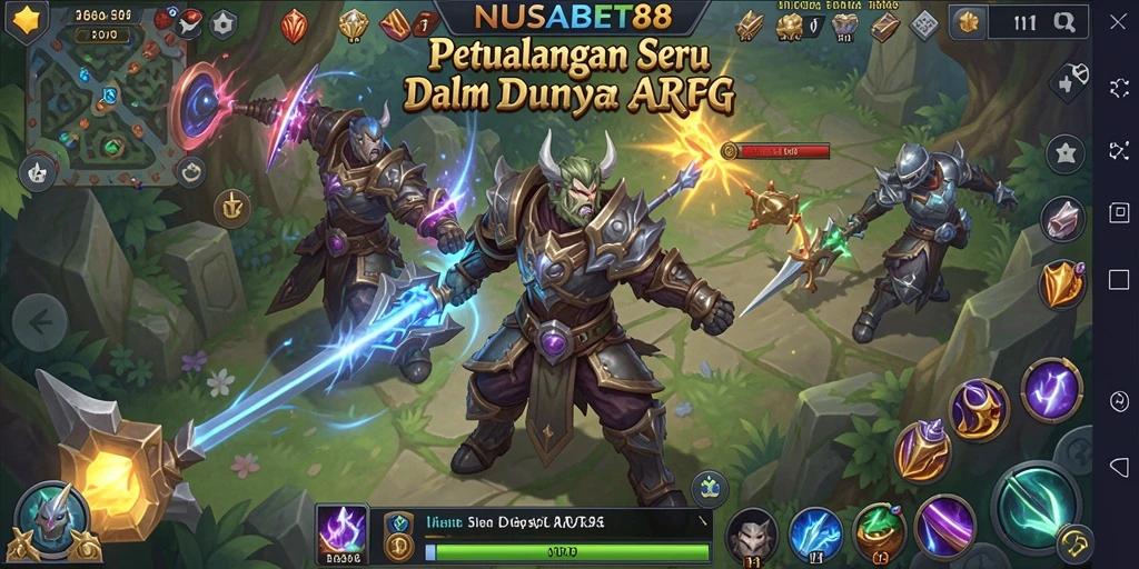 Tampilan gameplay seru dari NUSABET88 dengan aksi mengagumkan.