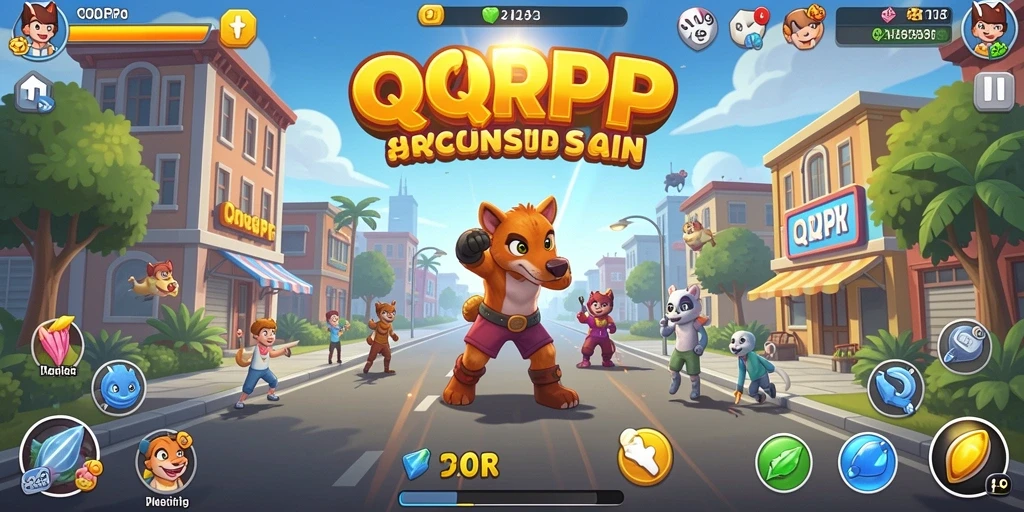 Gameplay QQRP yang memukau dan menantang di setiap level.