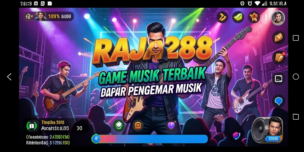 Tampilan gameplay interaktif di RAJA288 yang penuh warna.