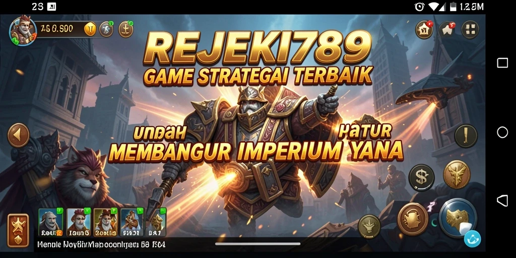 Tampilan gameplay REJEKI789 yang menakjubkan saat membangun kerajaan.