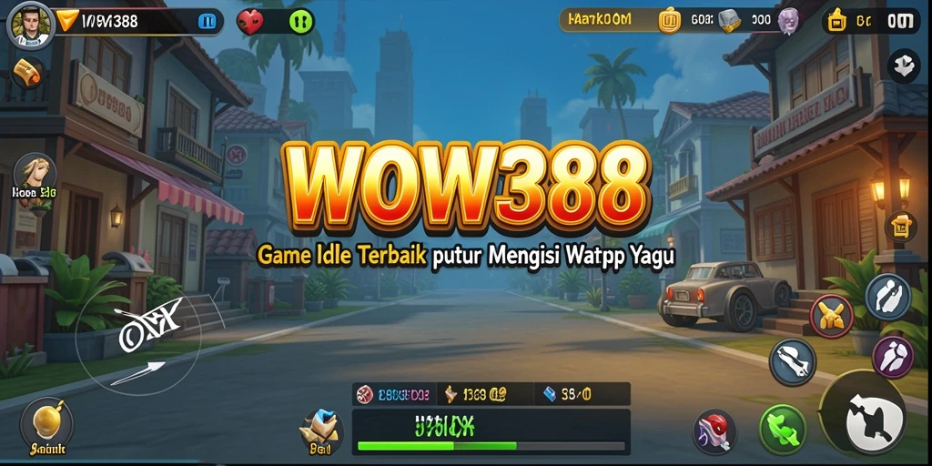 Screenshot gameplay WOW388 menampilkan aksi menarik dalam genre Idle.